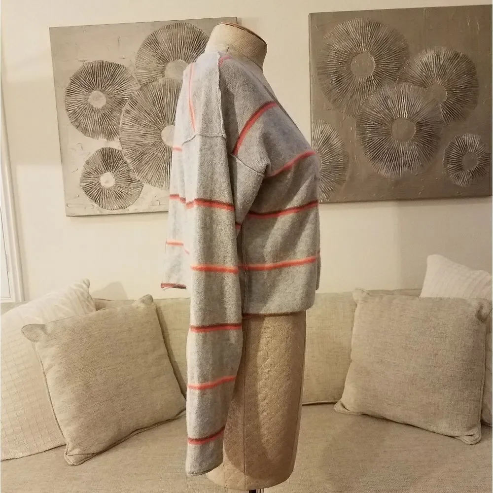Free People Make You Mine Stripe Sweater sz XS